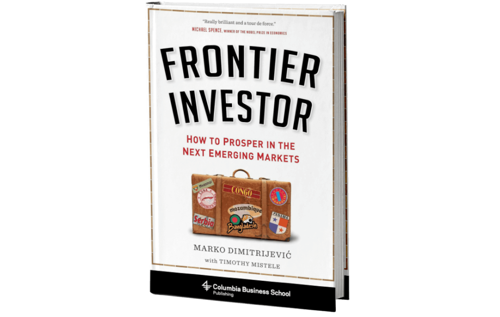 Frontier Investor by Marko Dimitrijevic Author